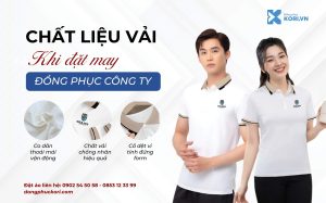 Tư vấn chọn loại vải phù hợp khi đặt may đồng phục công ty